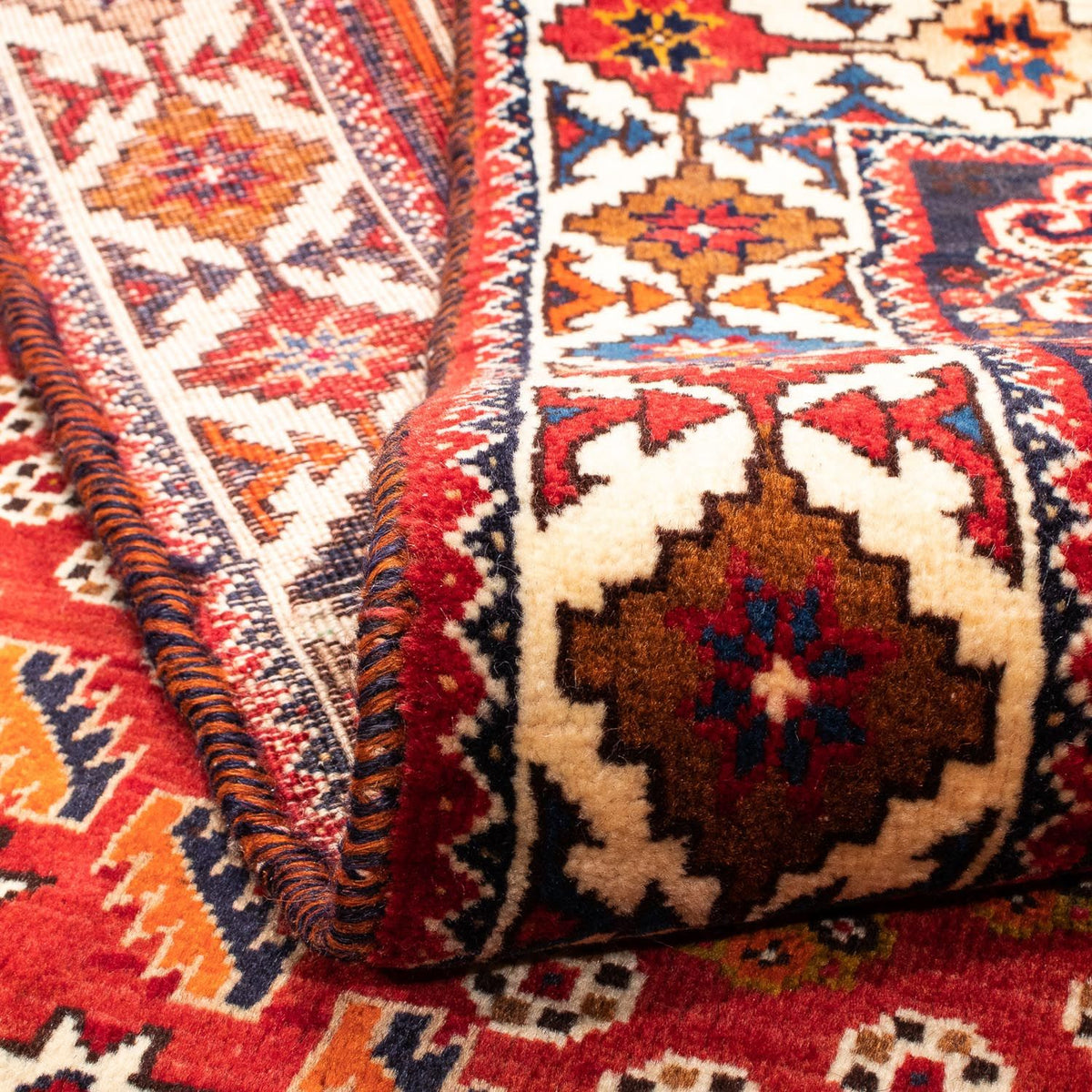 Tappeto corsia Tappeto Persero - Nomade - 301 x 104 cm - rosso scuro