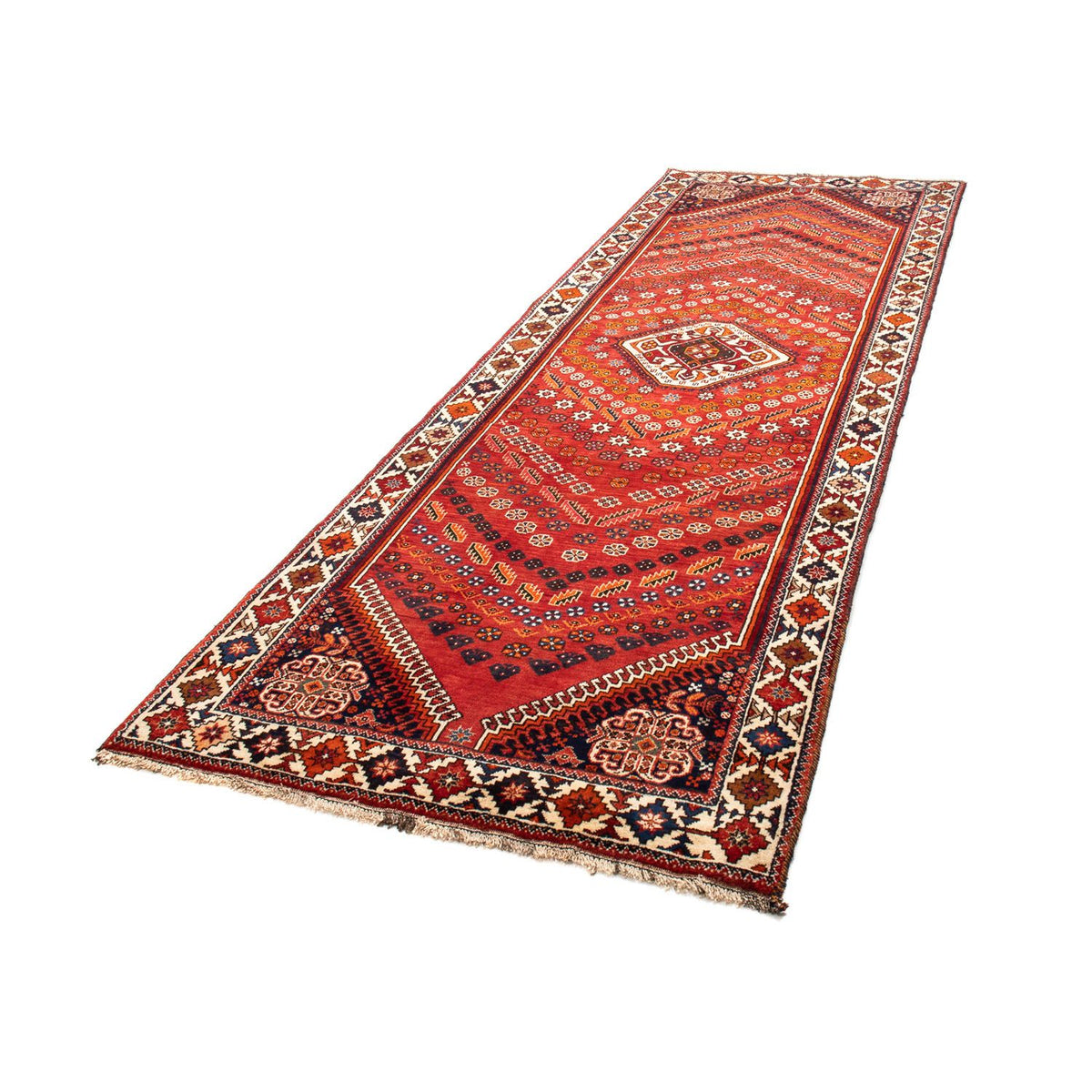 Tappeto corsia Tappeto Persero - Nomade - 301 x 104 cm - rosso scuro