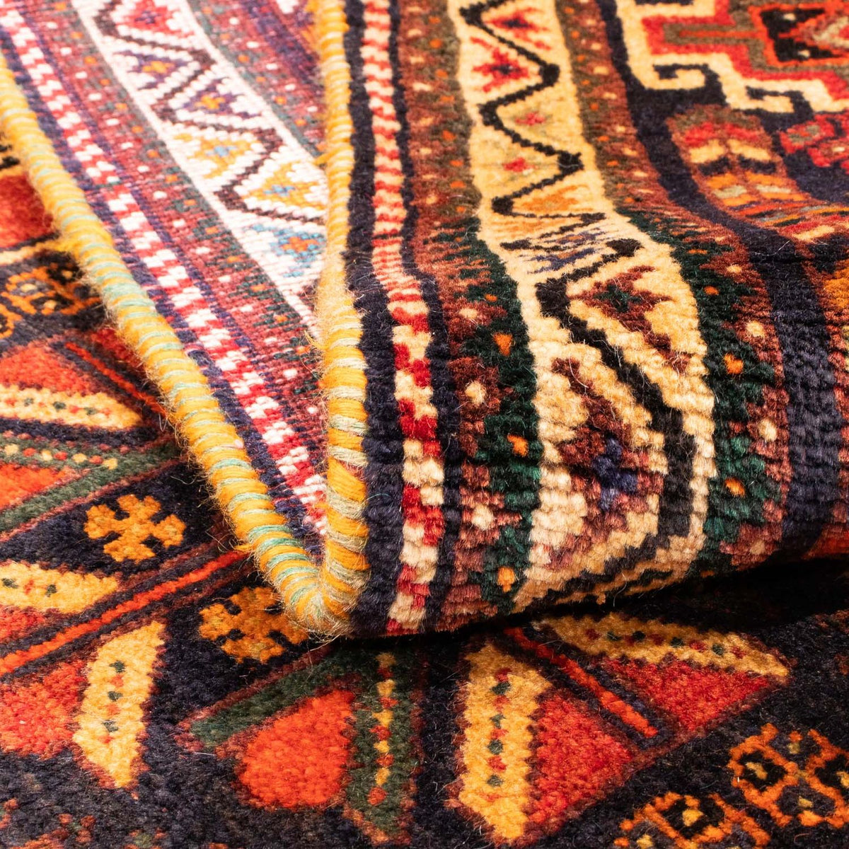 Tappeto Persero - Nomade - 170 x 116 cm - rosso scuro