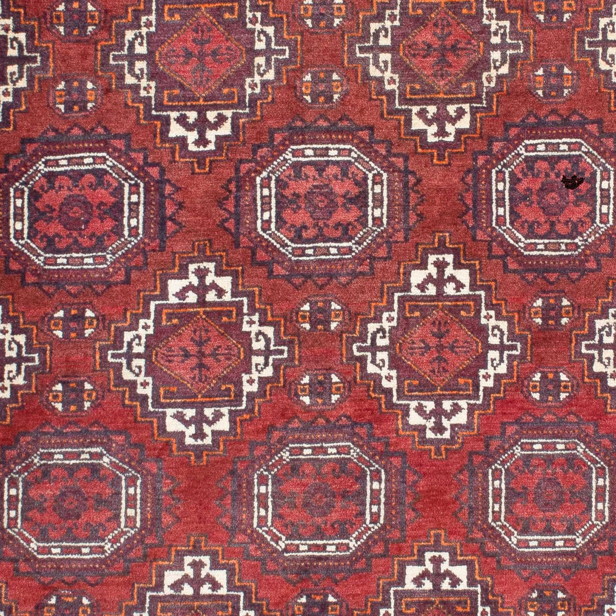 Tappeto Belutsch - 162 x 120 cm - rosso scuro