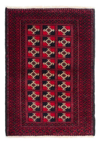 Tappeto Belutsch - 137 x 97 cm - rosso scuro