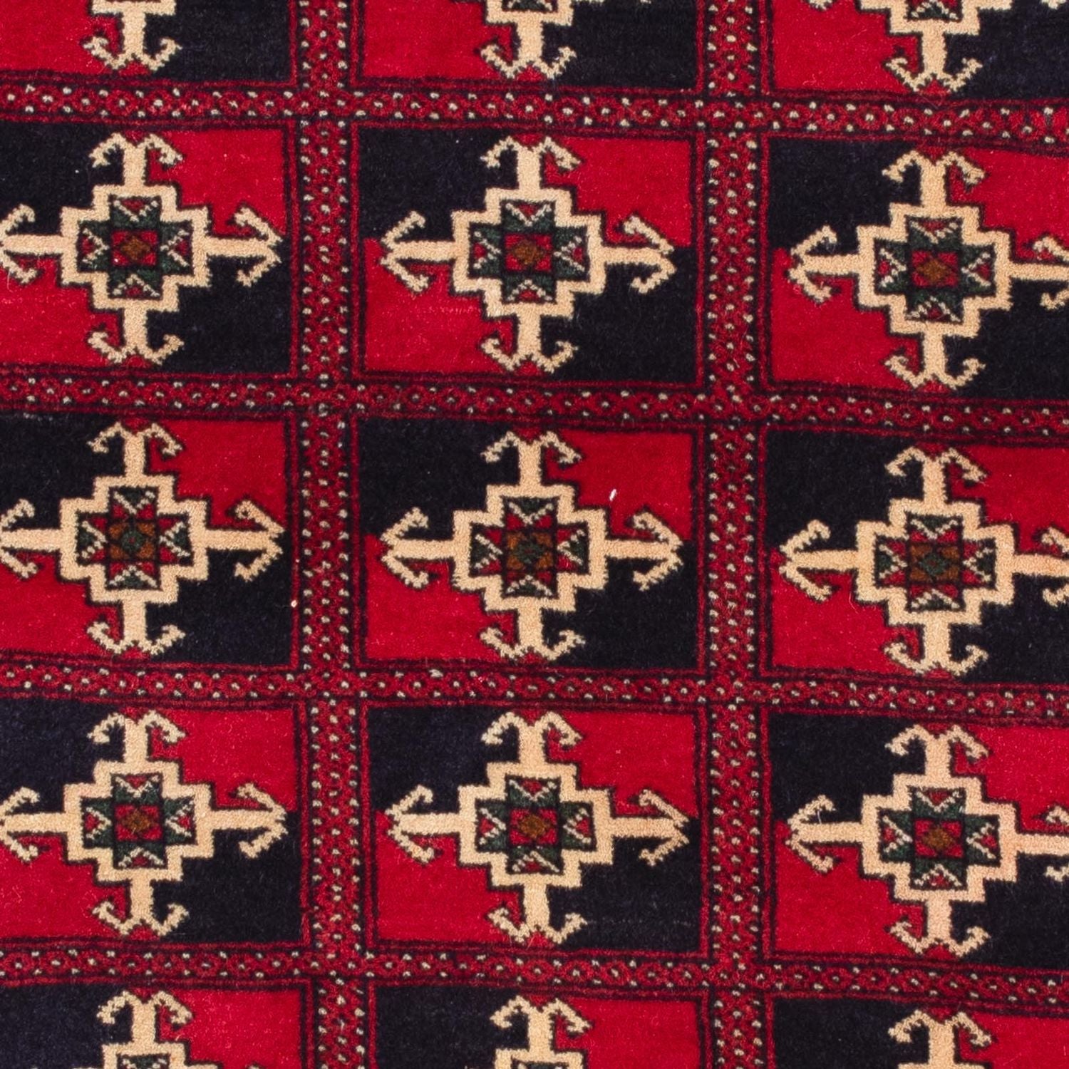 Tappeto Belutsch - 137 x 97 cm - rosso scuro