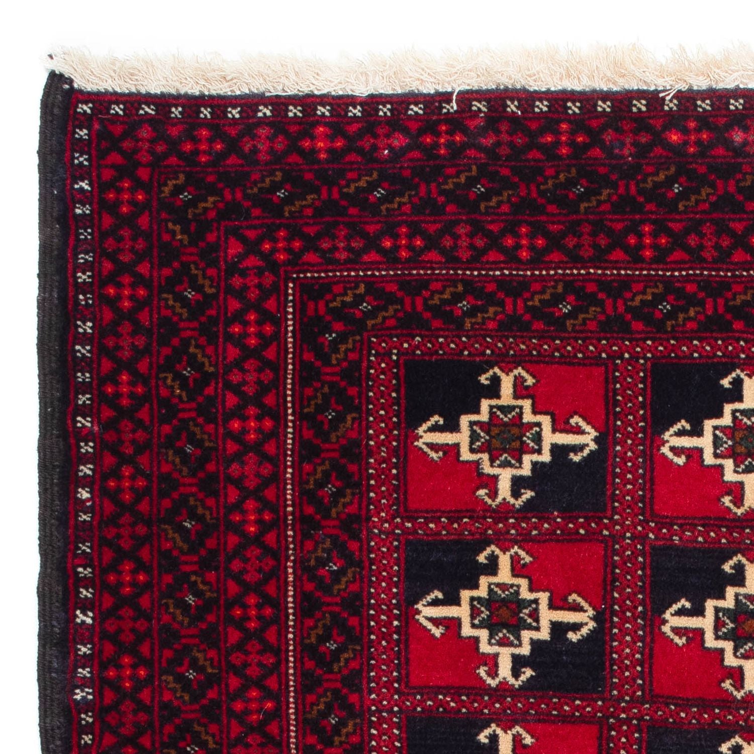 Tappeto Belutsch - 137 x 97 cm - rosso scuro