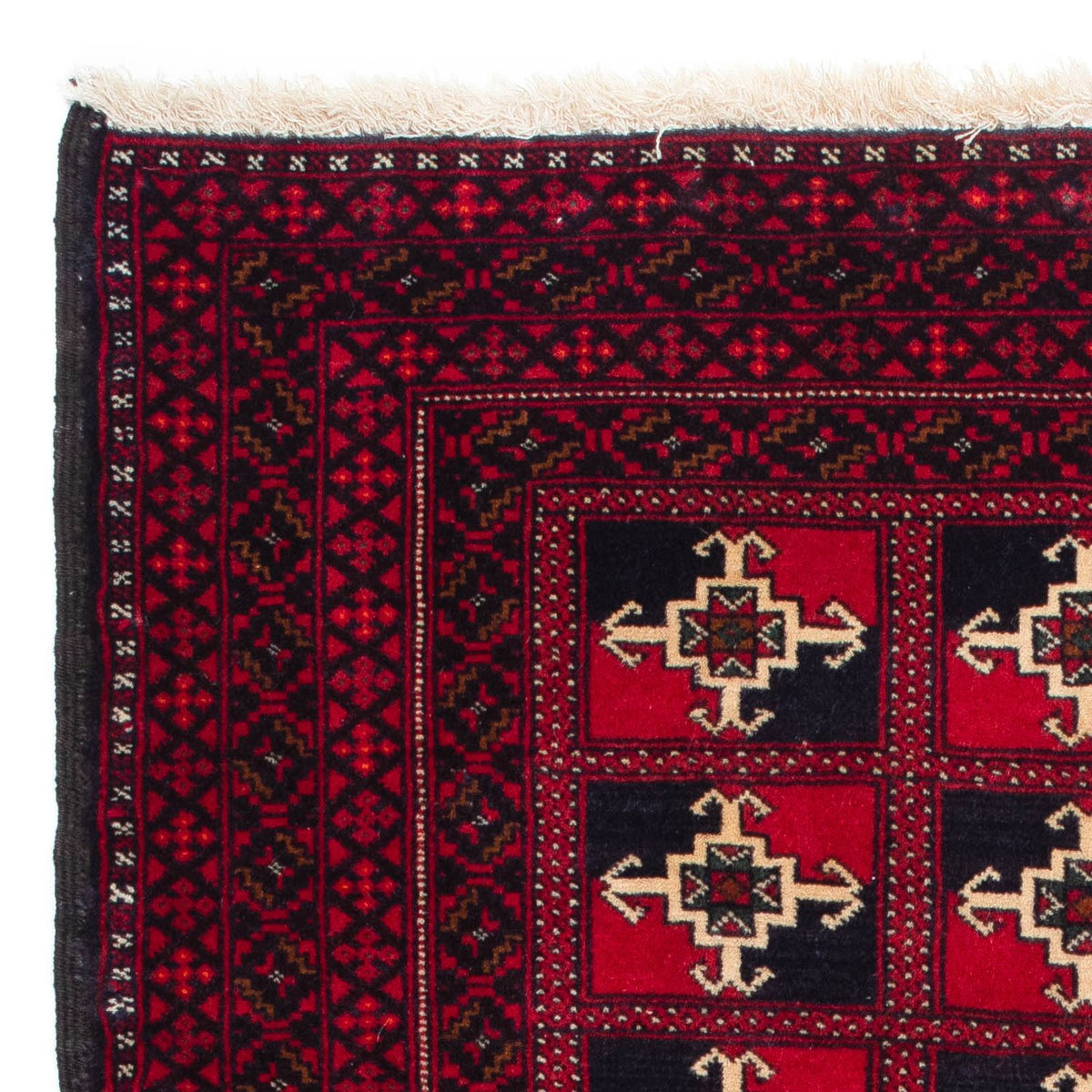 Tappeto Belutsch - 137 x 97 cm - rosso scuro