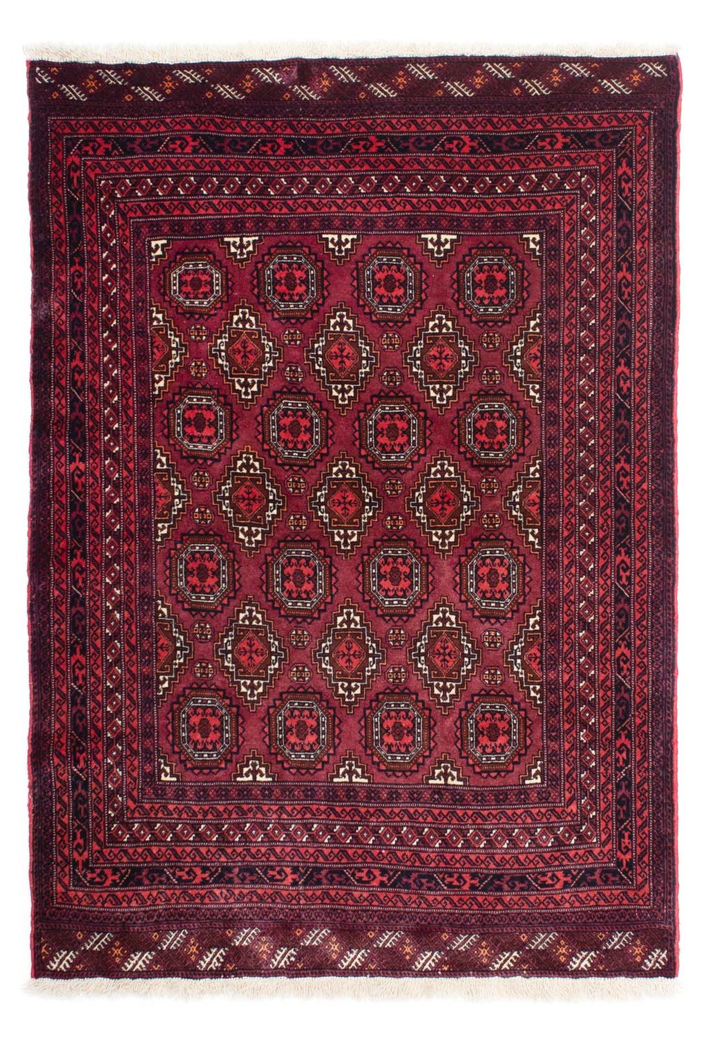 Tappeto Belutsch - 167 x 116 cm - rosso scuro