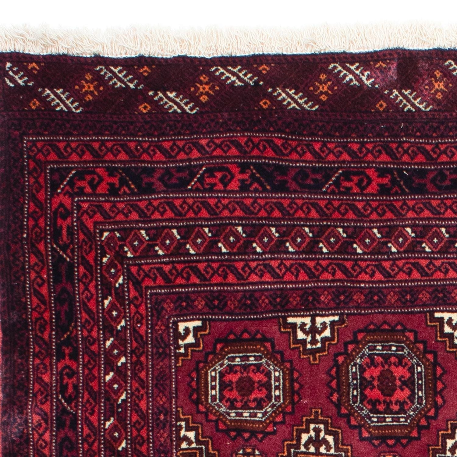 Tappeto Belutsch - 167 x 116 cm - rosso scuro