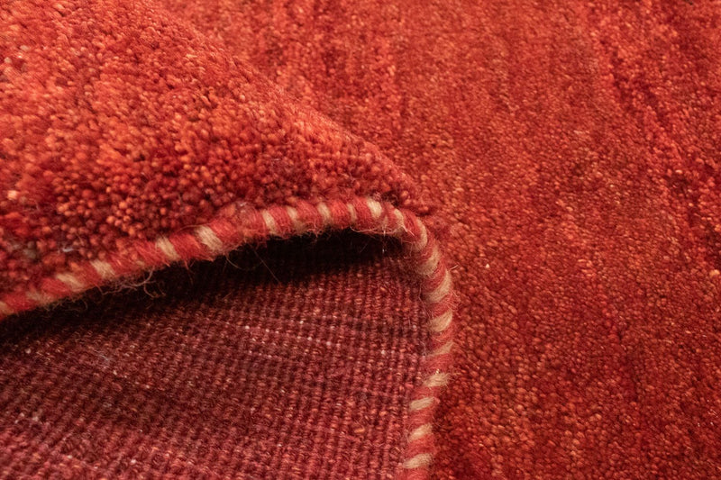 Tappeto corsia Tappeto Gabbeh - Persero - 228 x 78 cm - rosso