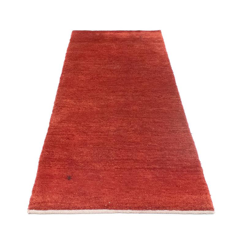 Tappeto corsia Tappeto Gabbeh - Persero - 228 x 78 cm - rosso