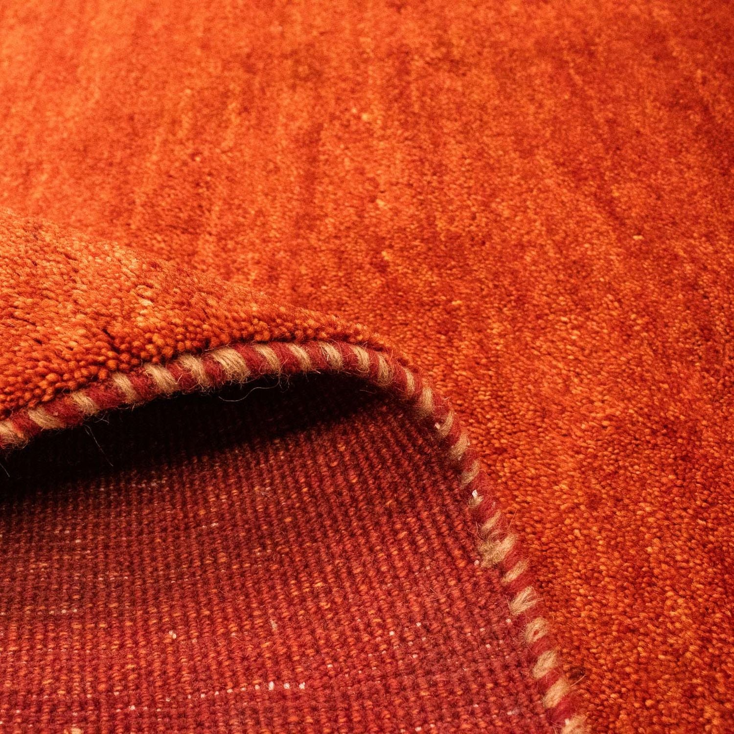 Tappeto Gabbeh - Persero - 190 x 155 cm - ruggine
