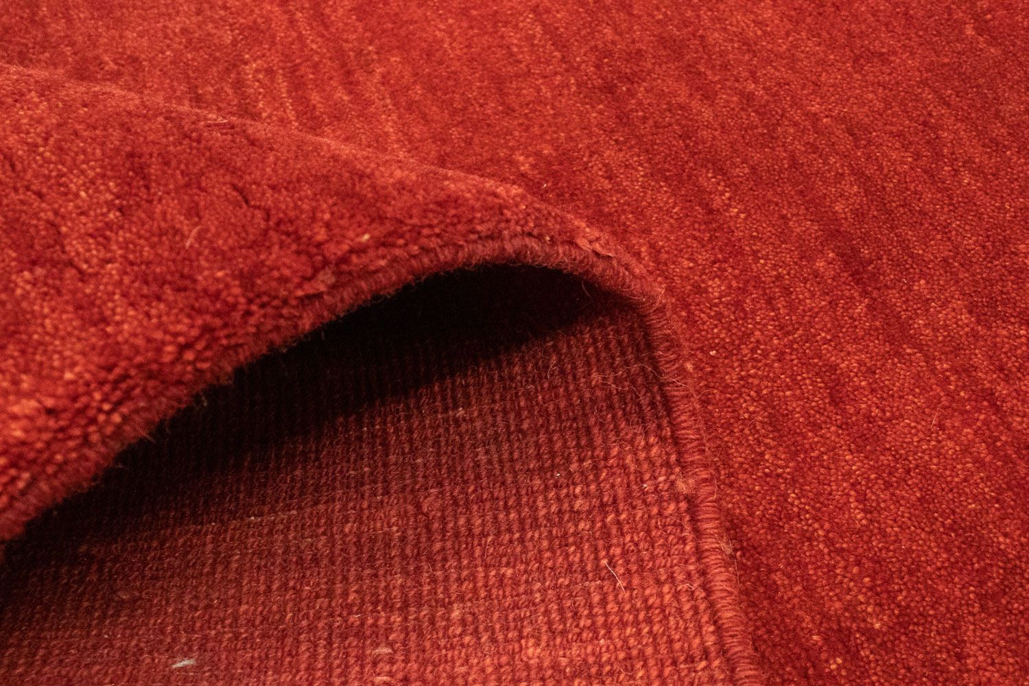 Tappeto corsia Tappeto Gabbeh - Persero - 245 x 85 cm - rosso