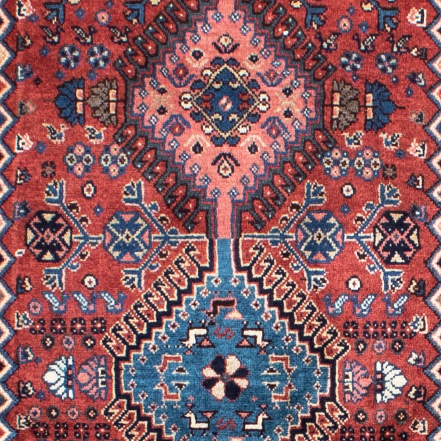 Tappeto corsia Tappeto Persero - Nomade - 283 x 80 cm - rosso scuro