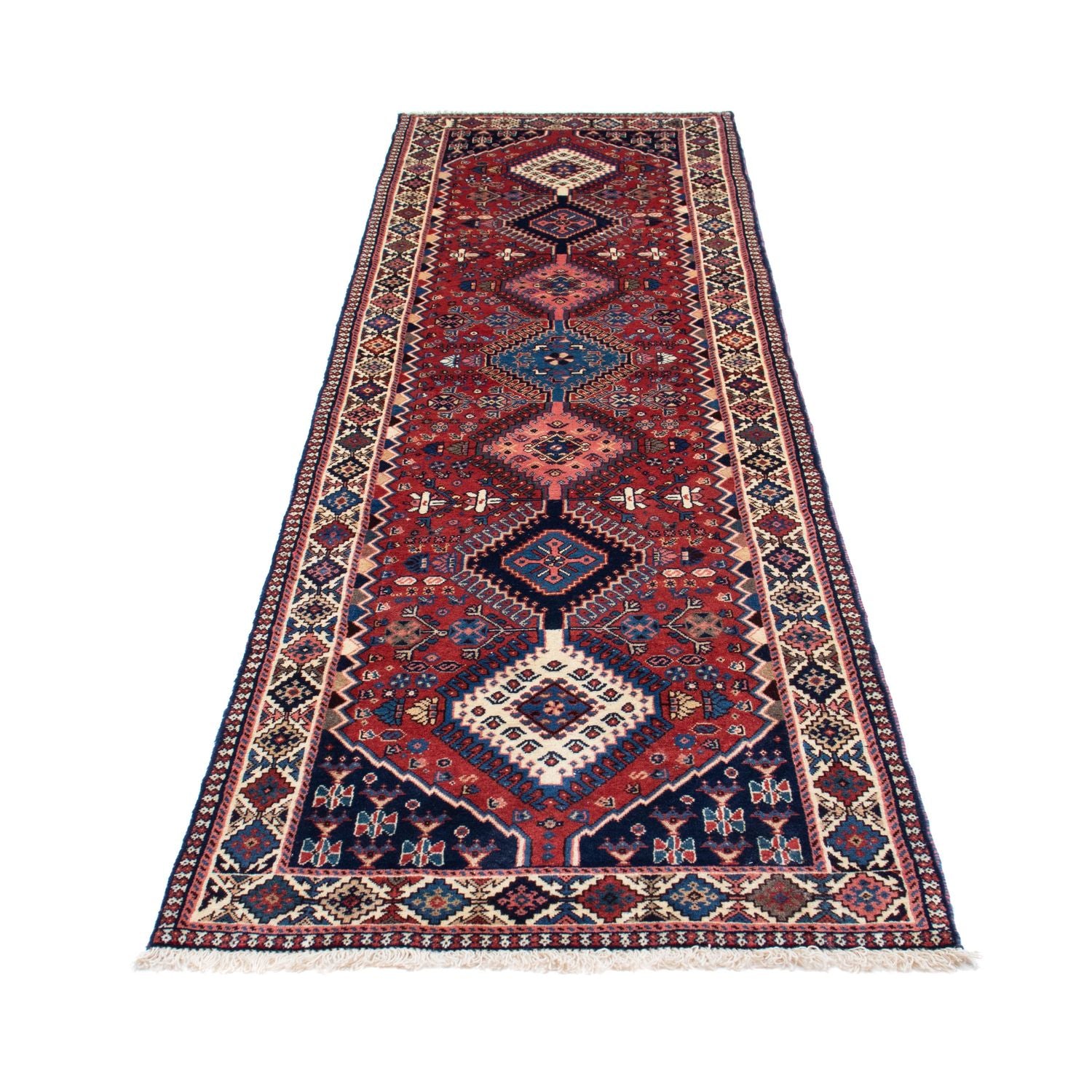 Tappeto corsia Tappeto Persero - Nomade - 283 x 80 cm - rosso scuro