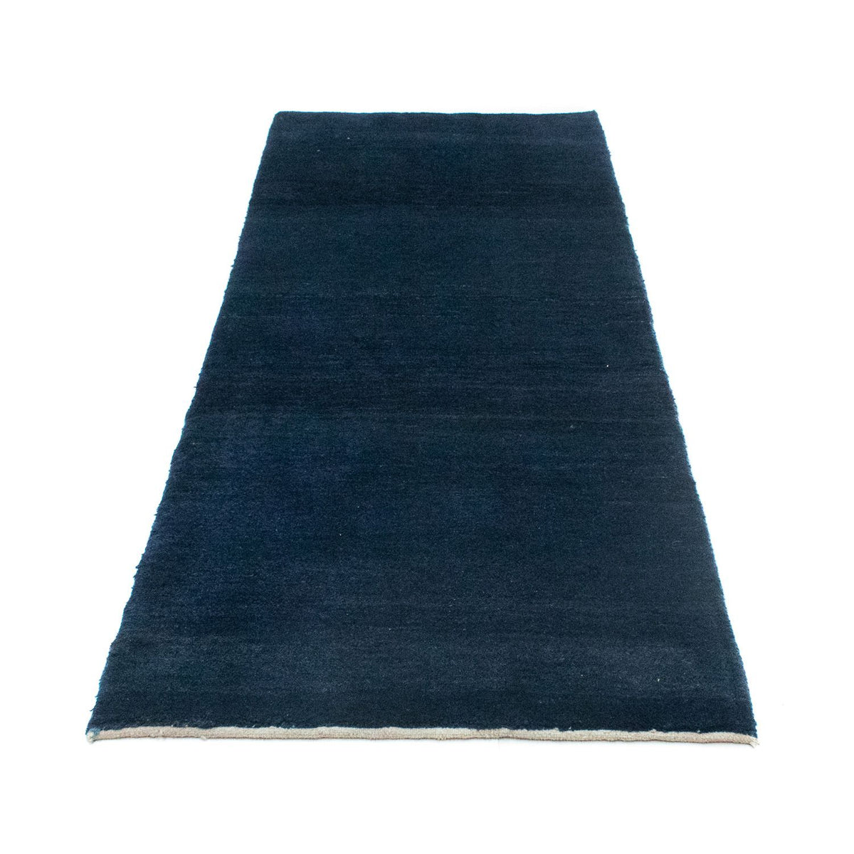 Tappeto corsia Tappeto Gabbeh - Persero - 228 x 80 cm - blu scuro