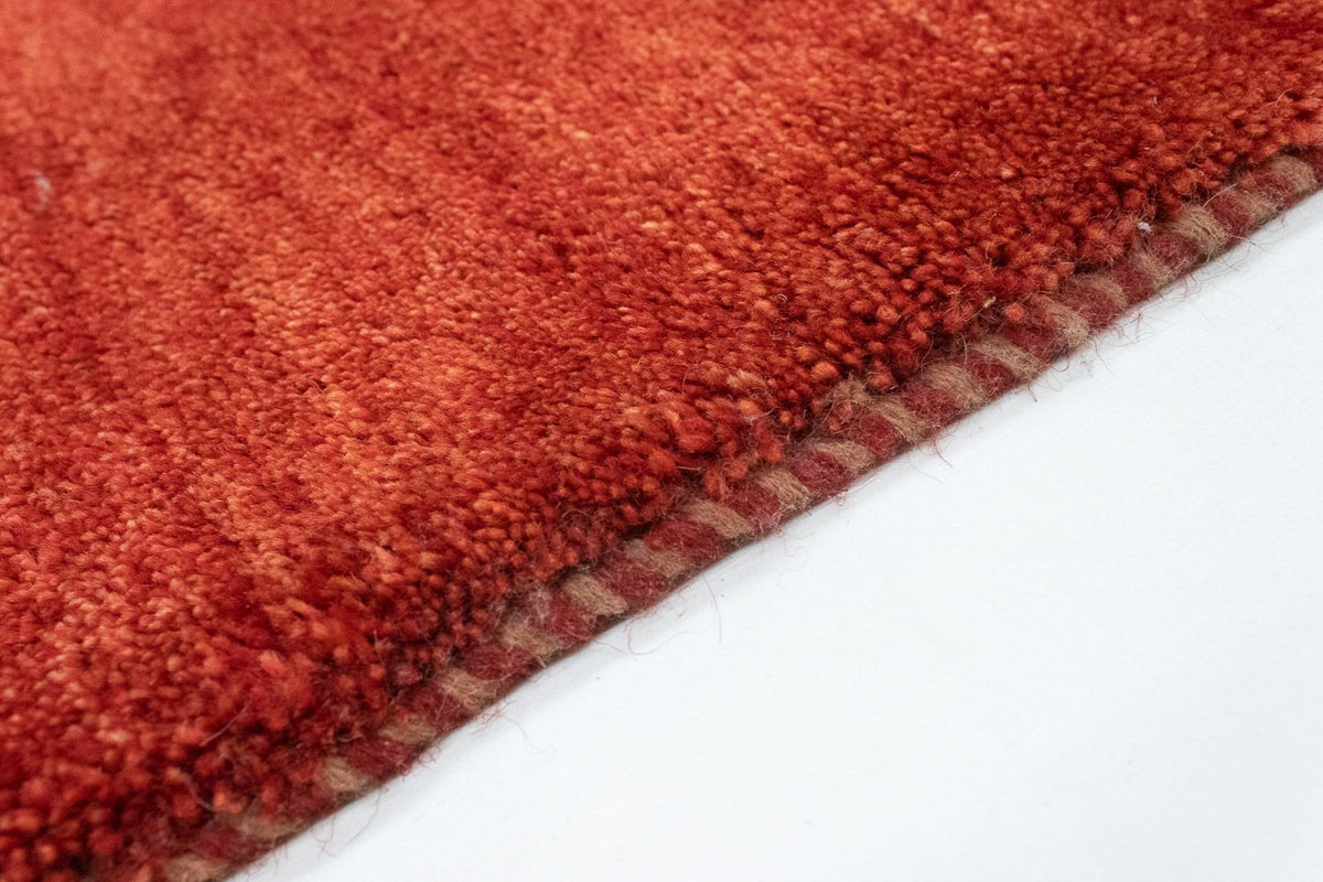 Tappeto corsia Tappeto Gabbeh - Persero - 215 x 72 cm - rosso