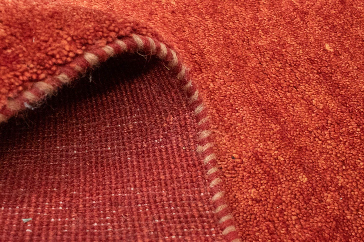 Tappeto corsia Tappeto Gabbeh - Persero - 215 x 72 cm - rosso