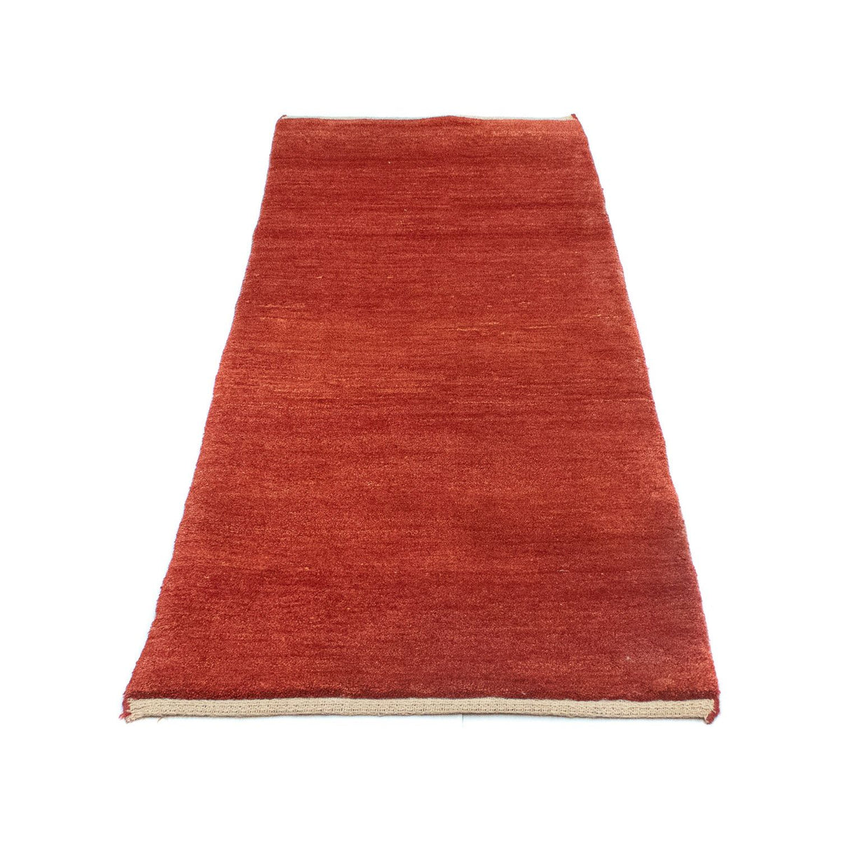Tappeto corsia Tappeto Gabbeh - Persero - 215 x 72 cm - rosso