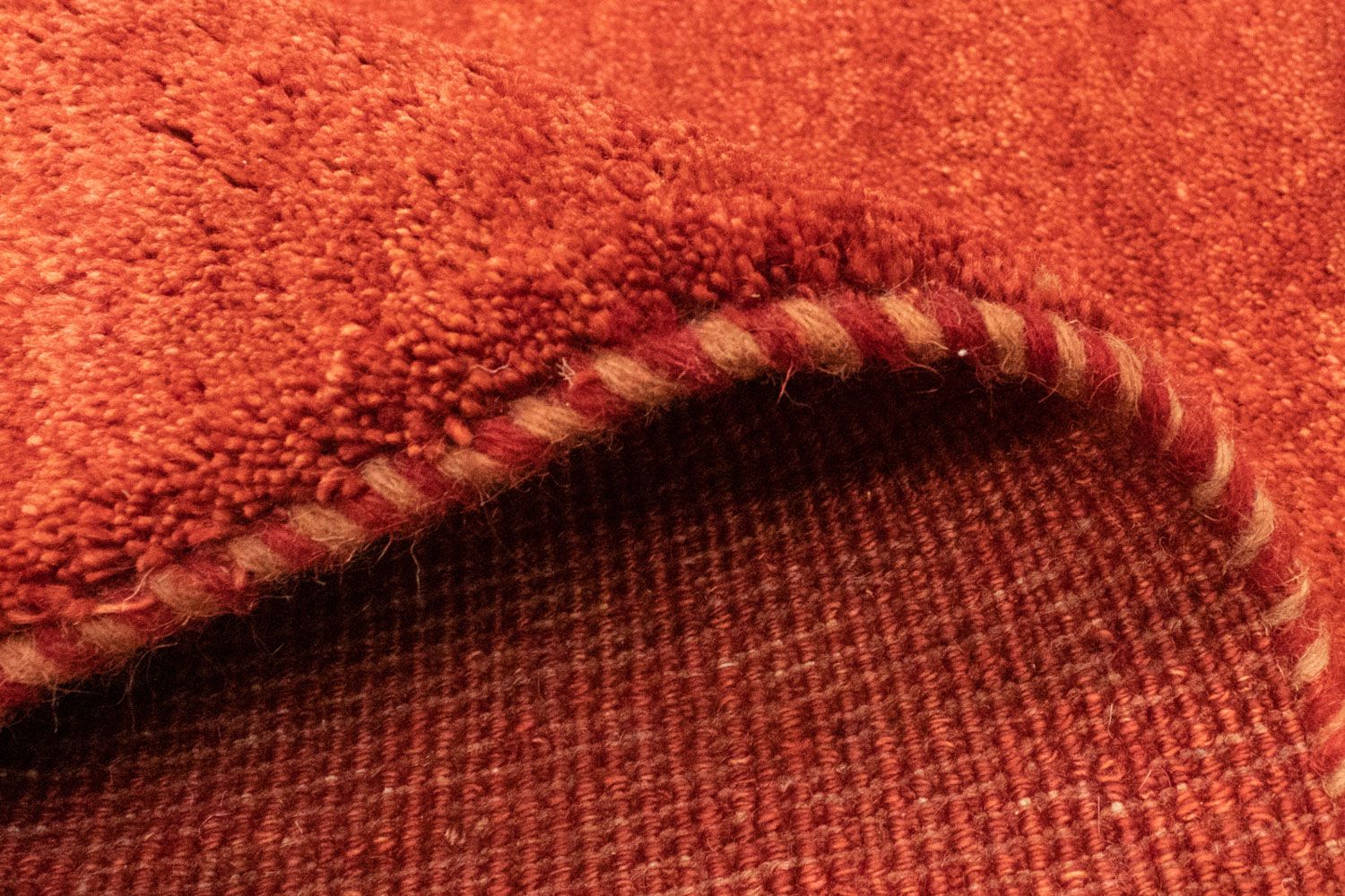 Tappeto Gabbeh - Persero - 187 x 122 cm - rosso