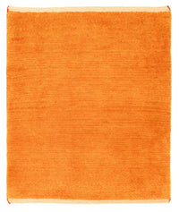 Tappeto Gabbeh - Persero quadrato  - 94 x 80 cm - oro