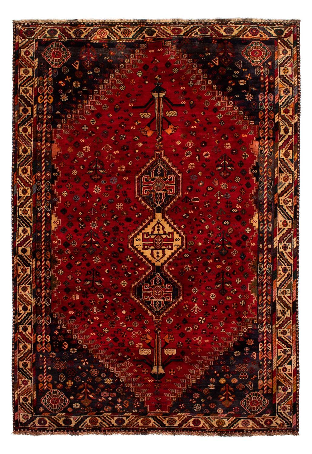Tappeto Persero - Nomade - 296 x 203 cm - rosso scuro