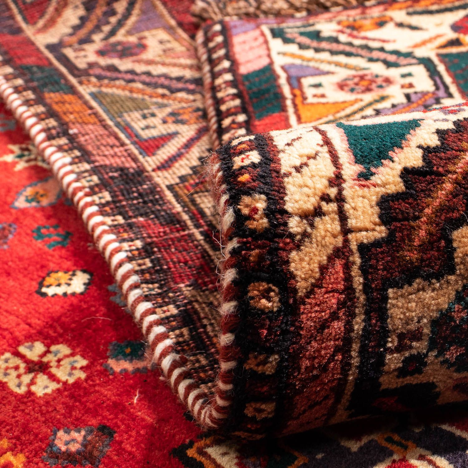 Tappeto Persero - Nomade - 296 x 203 cm - rosso scuro