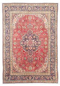 Tappeto Persero - Tabriz - 297 x 204 cm - rosso