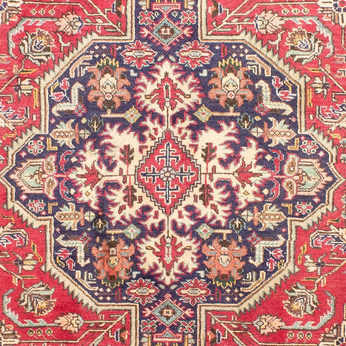 Tappeto Persero - Tabriz - 297 x 204 cm - rosso