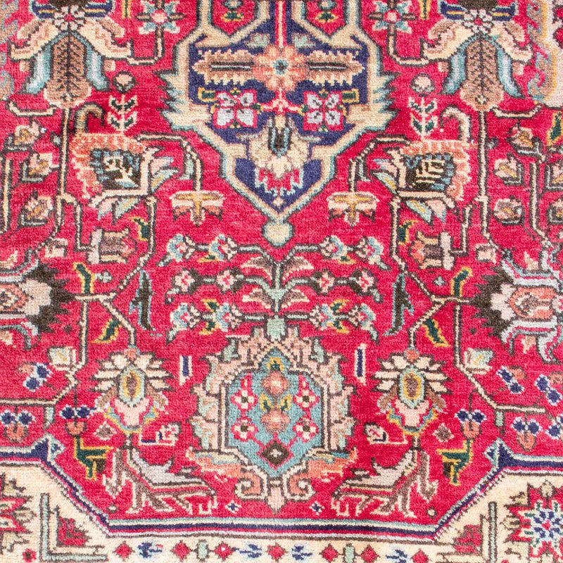 Tappeto Persero - Tabriz - 297 x 204 cm - rosso