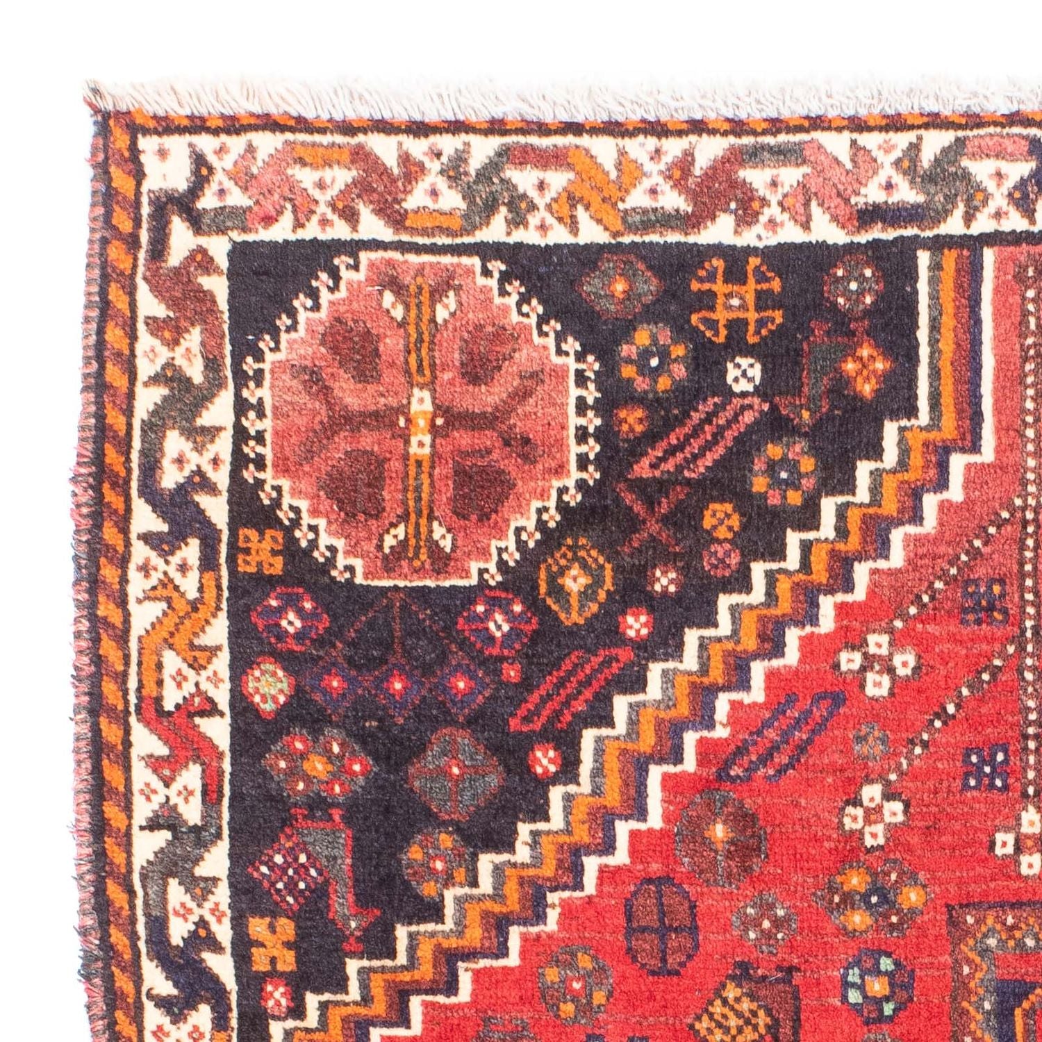 Tappeto Persero - Nomade - 159 x 121 cm - rosso scuro