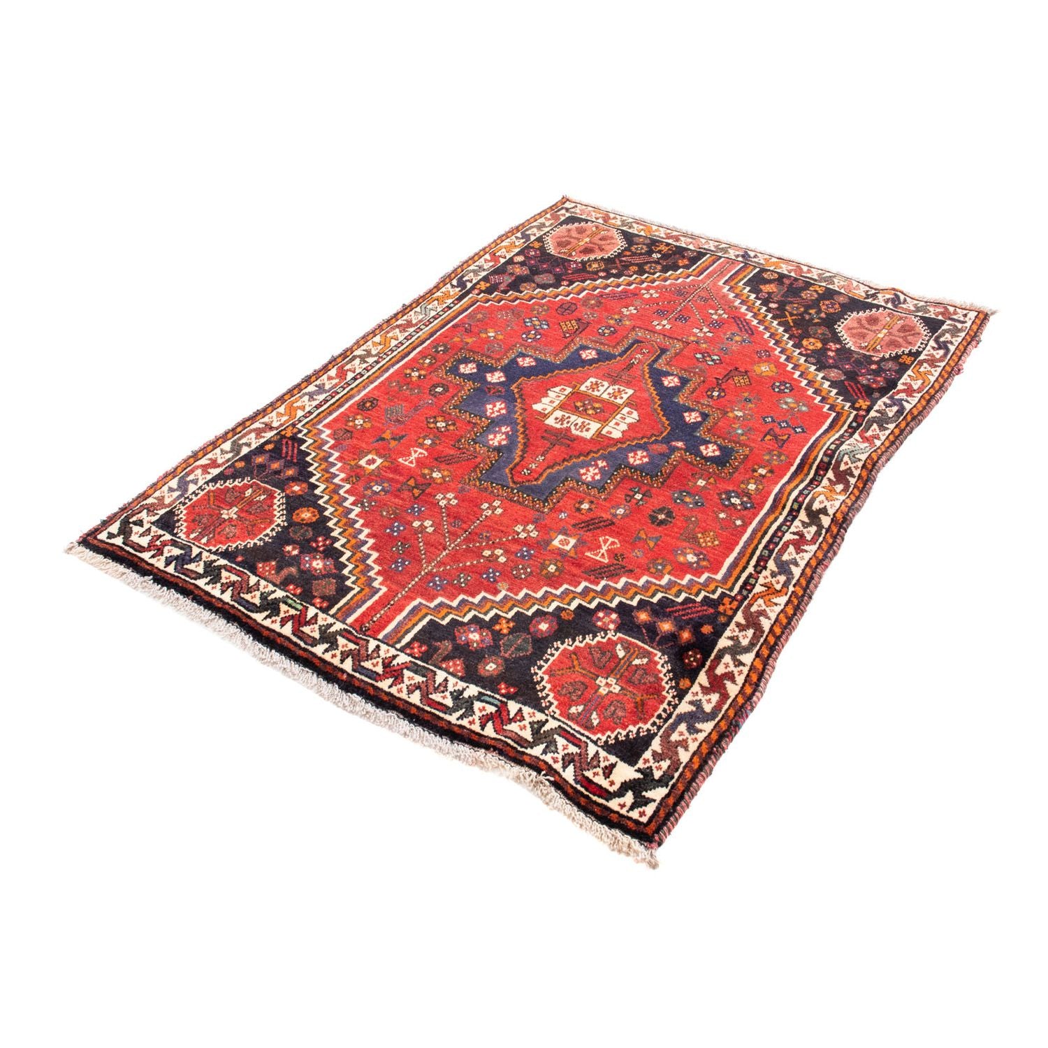 Tappeto Persero - Nomade - 159 x 121 cm - rosso scuro