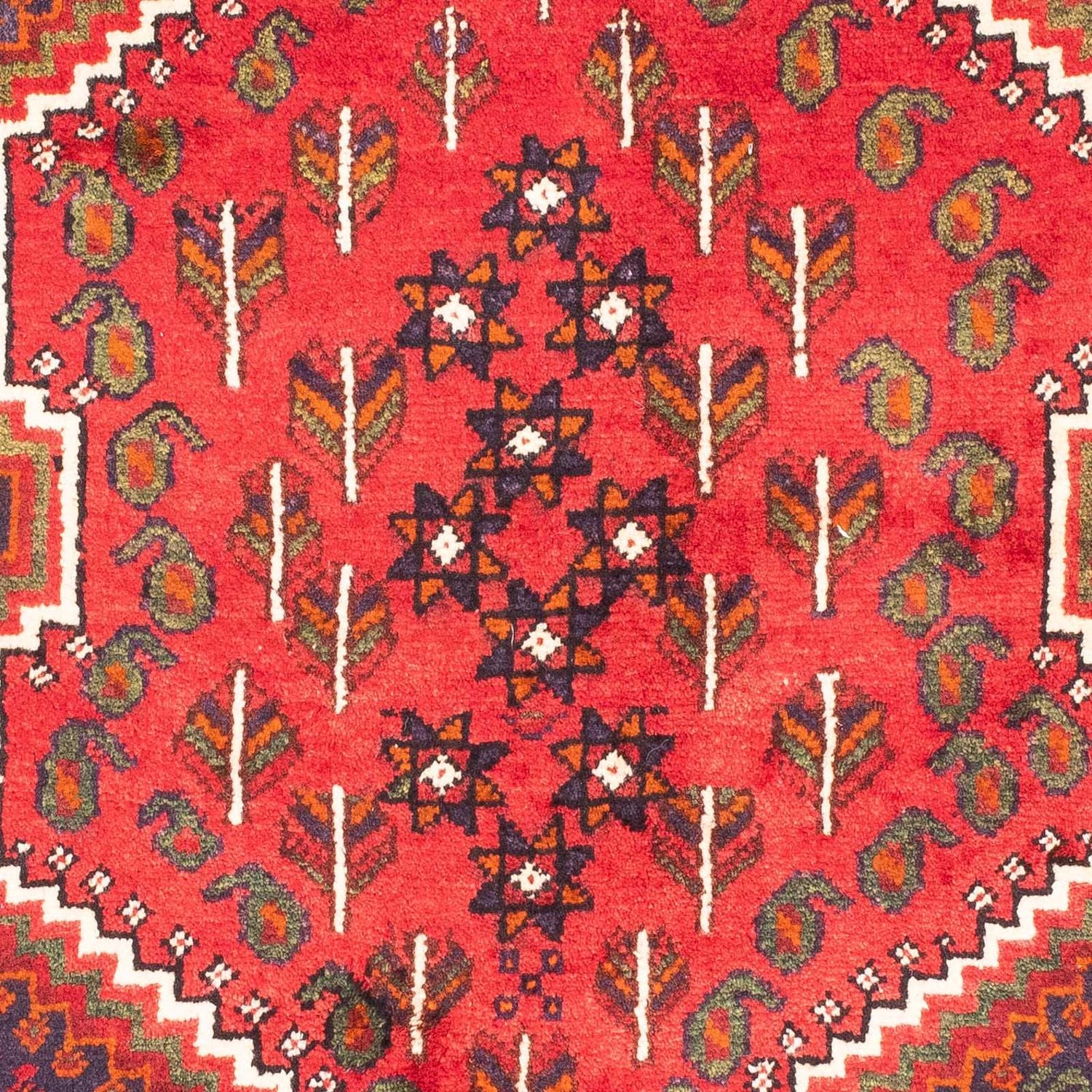 Tappeto Persero - Nomade - 139 x 111 cm - rosso scuro