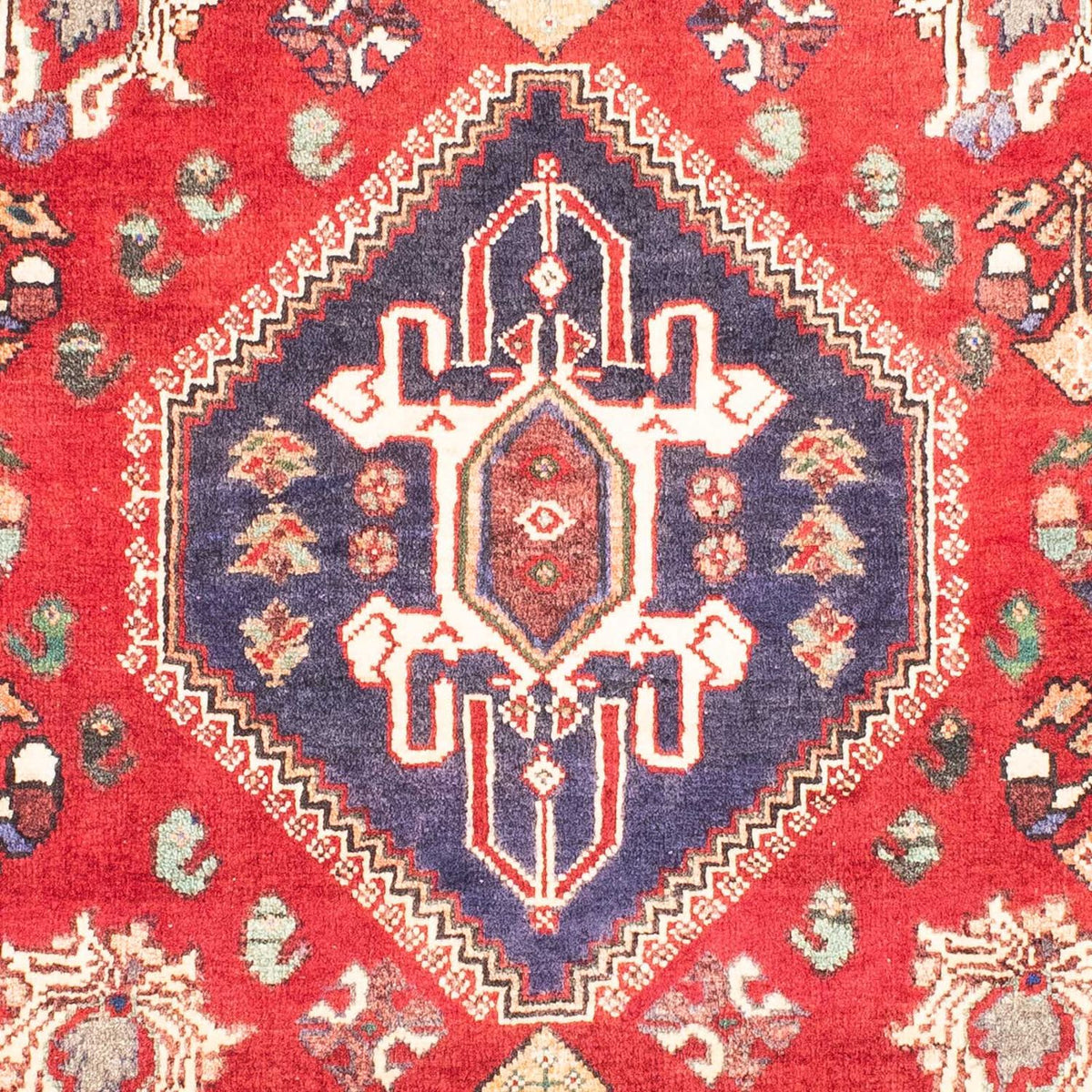 Tappeto Persero - Nomade - 160 x 116 cm - rosso scuro