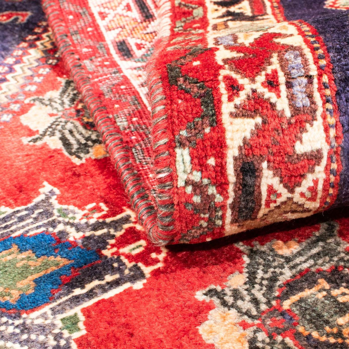 Tappeto Persero - Nomade - 160 x 116 cm - rosso scuro