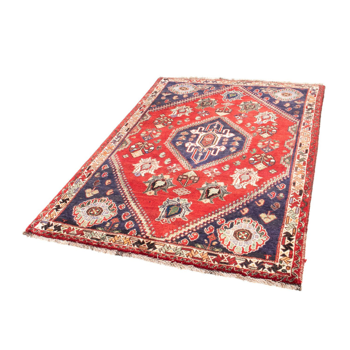 Tappeto Persero - Nomade - 160 x 116 cm - rosso scuro