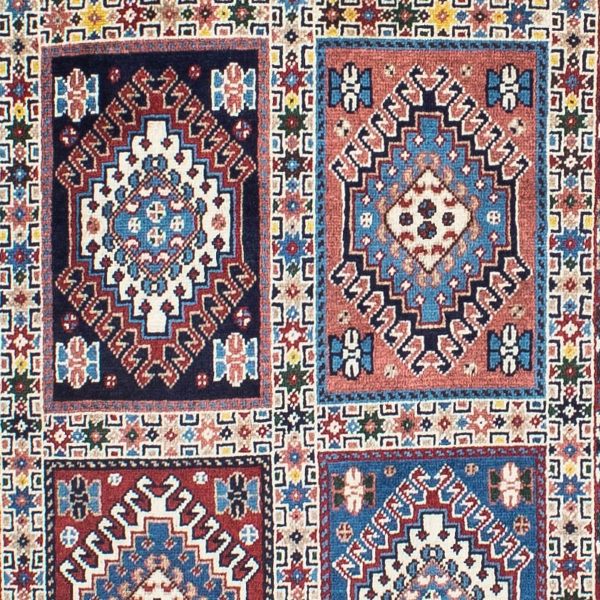 Tappeto corsia Tappeto Persero - Nomade - 283 x 80 cm - multicolore