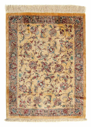 Tappeto Persero - Ghom - 82 x 59 cm - marrone chiaro