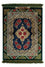 Tappeto Persero - Ghom - 77 x 58 cm - blu scuro