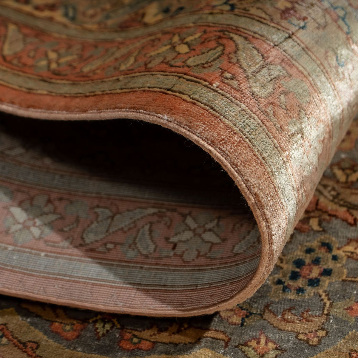 Tappeto Persero - Ghom - 76 x 57 cm - multicolore