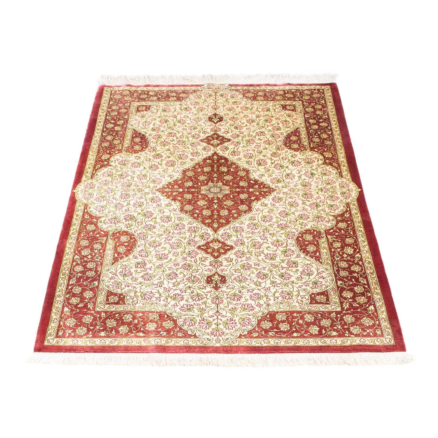 Tappeto Persero - Ghom - 125 x 80 cm - beige