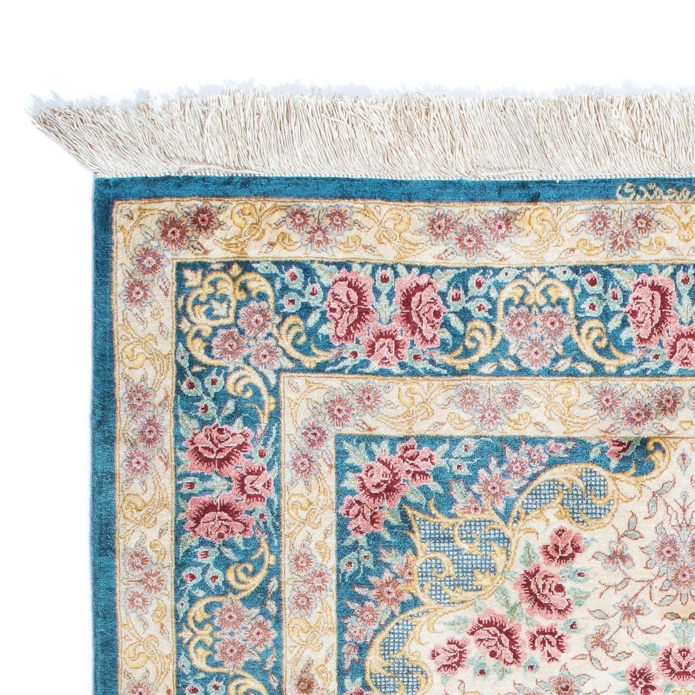 Qom Tappeto 123x77cm - Tappeto persiano