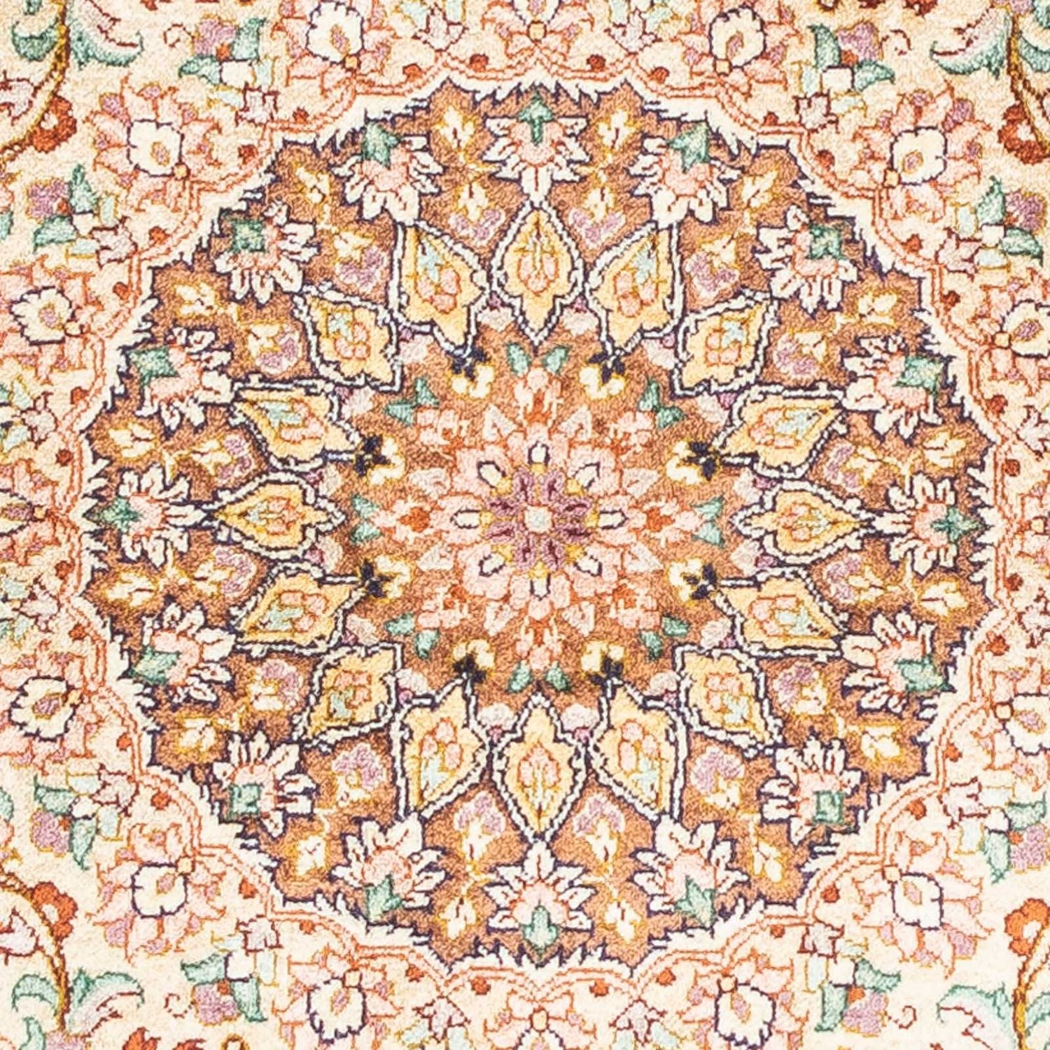 Tappeto Persero - Ghom - 123 x 76 cm - beige