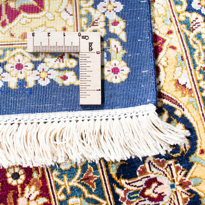 Tappeto Persero - Ghom - 123 x 77 cm - blu scuro