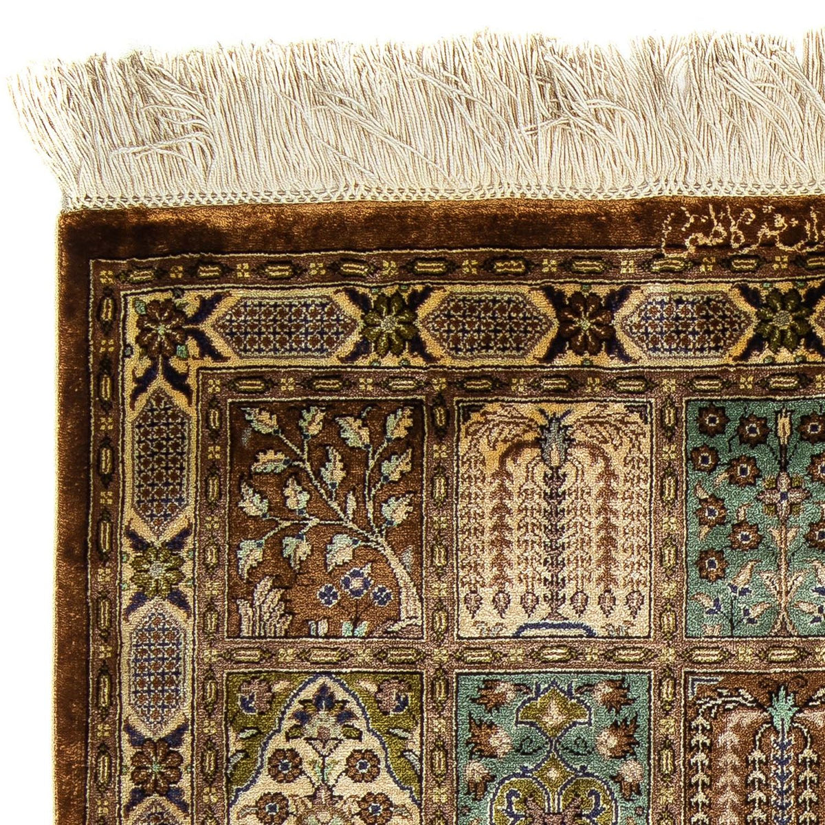 Tappeto Persero - Ghom - 93 x 59 cm - multicolore