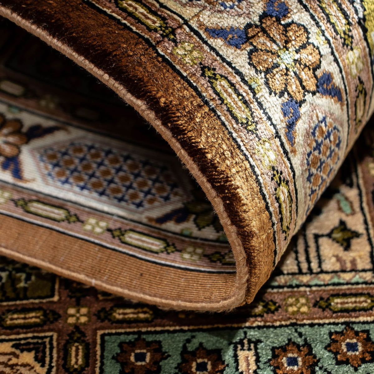 Tappeto Persero - Ghom - 93 x 59 cm - multicolore