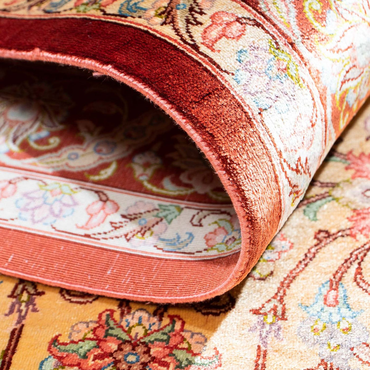 Tappeto Persero - Ghom - 123 x 83 cm - beige