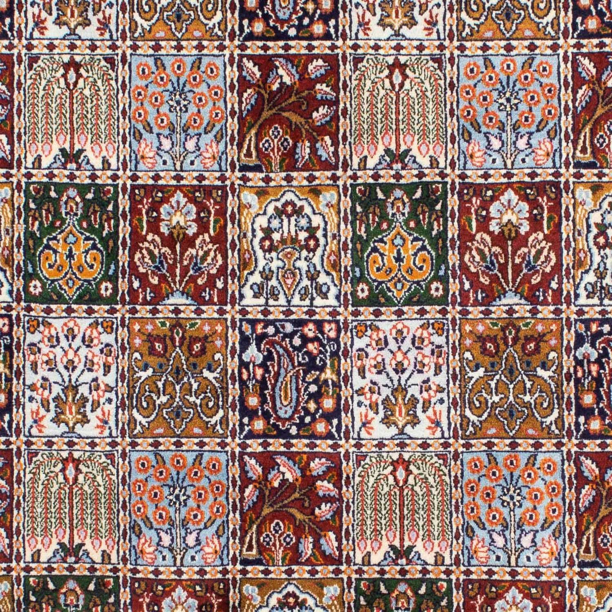 Tappeto Persero - Classico - 202 x 148 cm - rosso scuro