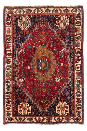 Tappeto Persero - Nomade - 242 x 158 cm - rosso scuro