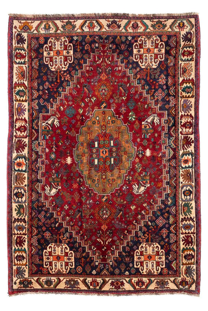 Tappeto Persero - Nomade - 242 x 158 cm - rosso scuro