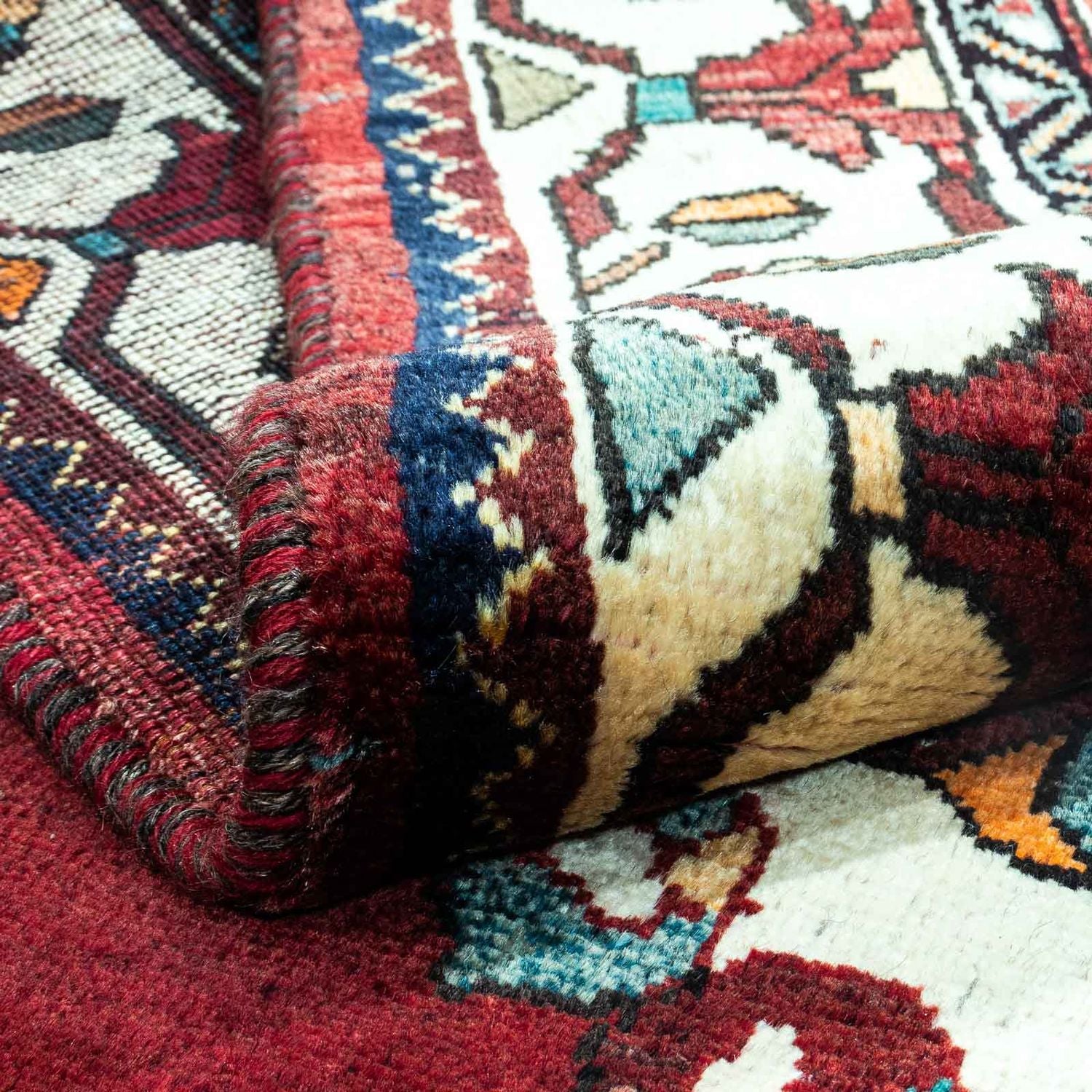 Tappeto Persero - Nomade - 240 x 150 cm - rosso scuro