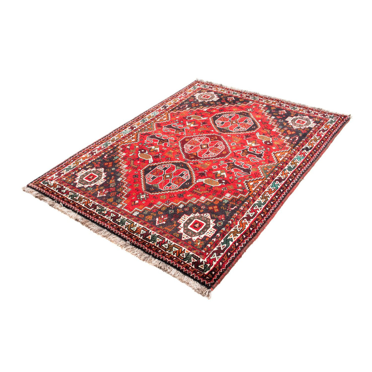 Tappeto Persero - Nomade - 154 x 104 cm - rosso scuro