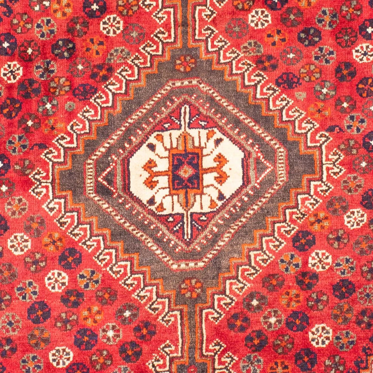 Tappeto Persero - Nomade - 159 x 120 cm - rosso scuro